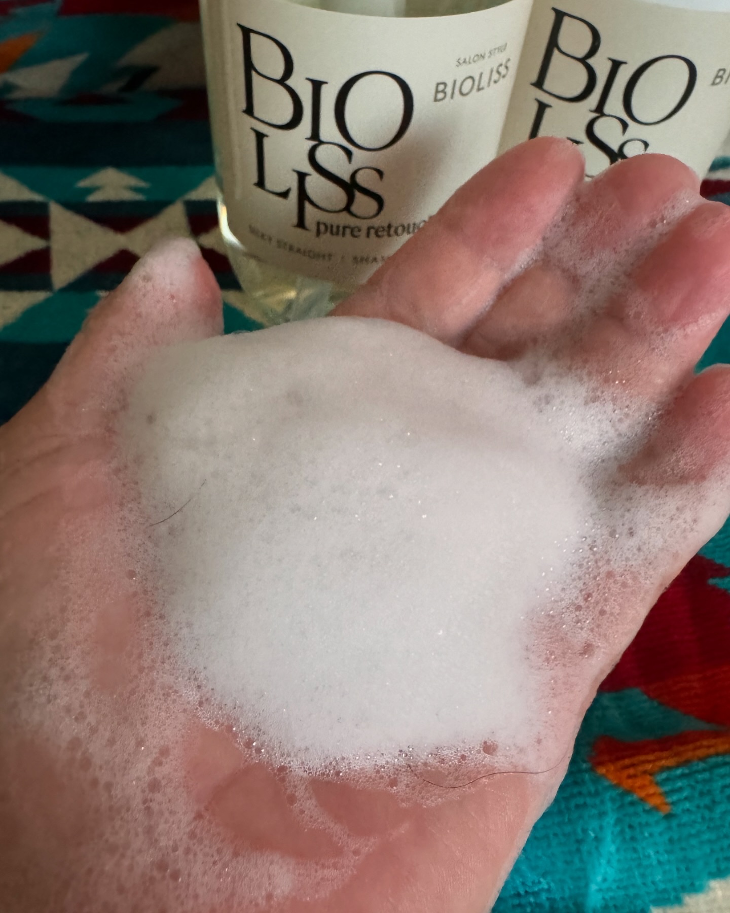 SS ビオリス ピュアレタッチ うねさぁら シャンプー/ヘアコンディショナー/SSビオリス/市販シャンプーを使ったクチコミ（3枚目）