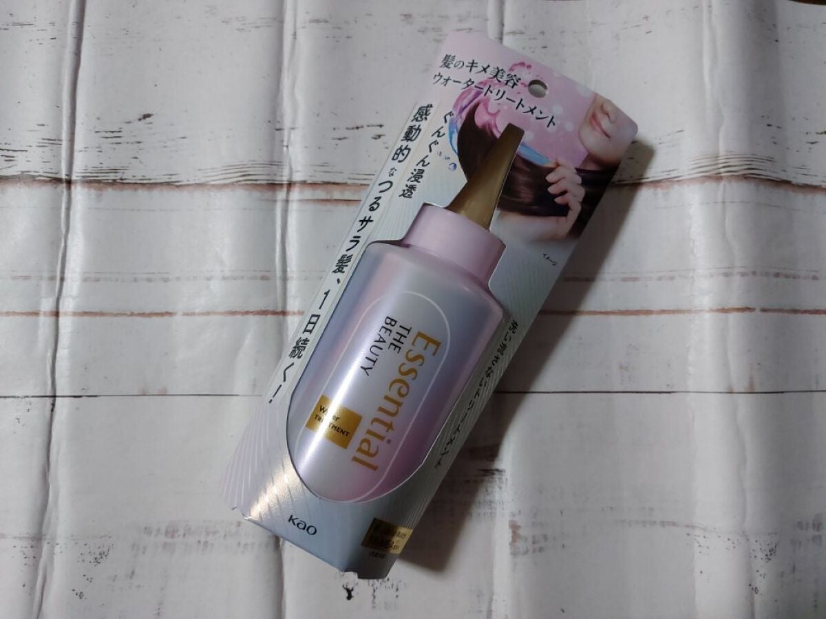 エッセンシャル プレミアム ウォータートリートメント EXスムース/エッセンシャル/アウトバストリートメントを使ったクチコミ(4枚目)