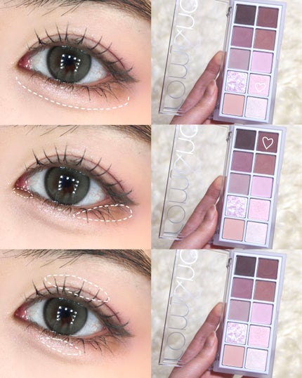 ベターザンパレット/rom&nd/アイシャドウパレットを使ったクチコミ(4枚目)