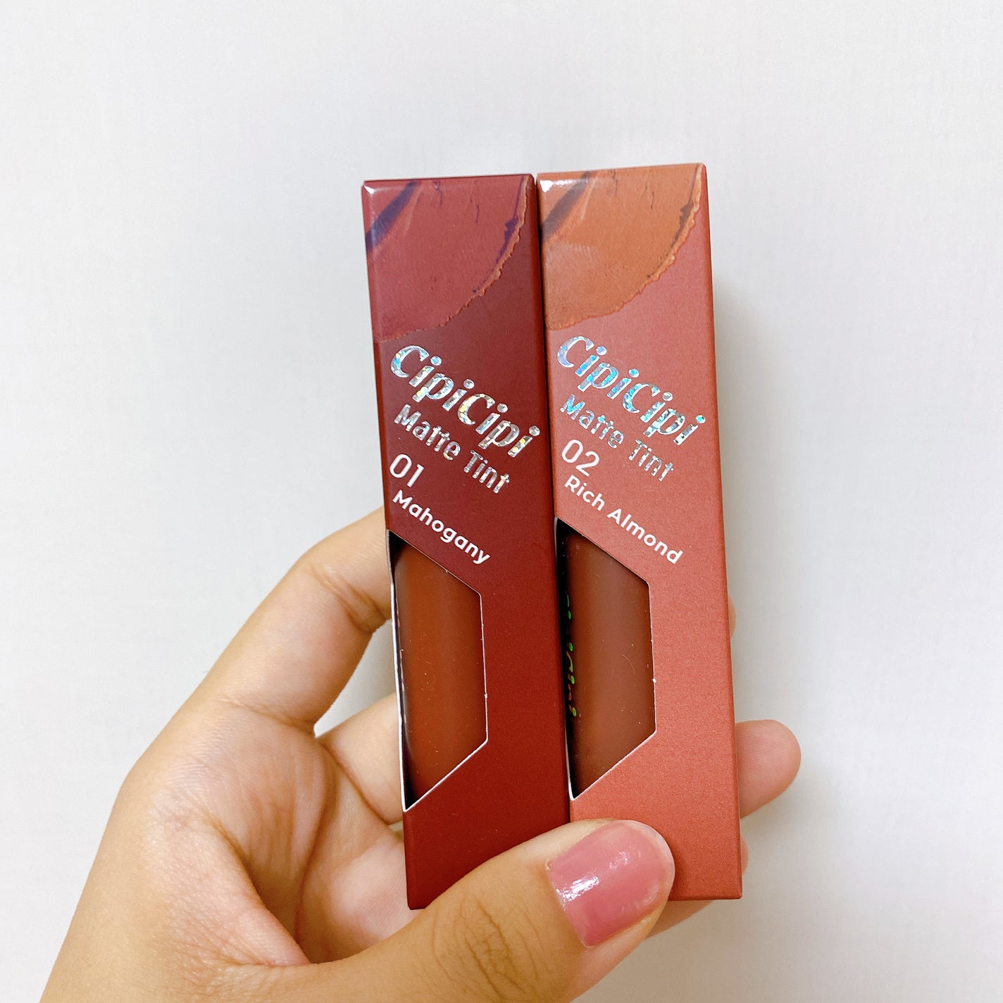 ふわマットティント/CipiCipi/リップティントを使ったクチコミ(2枚目)