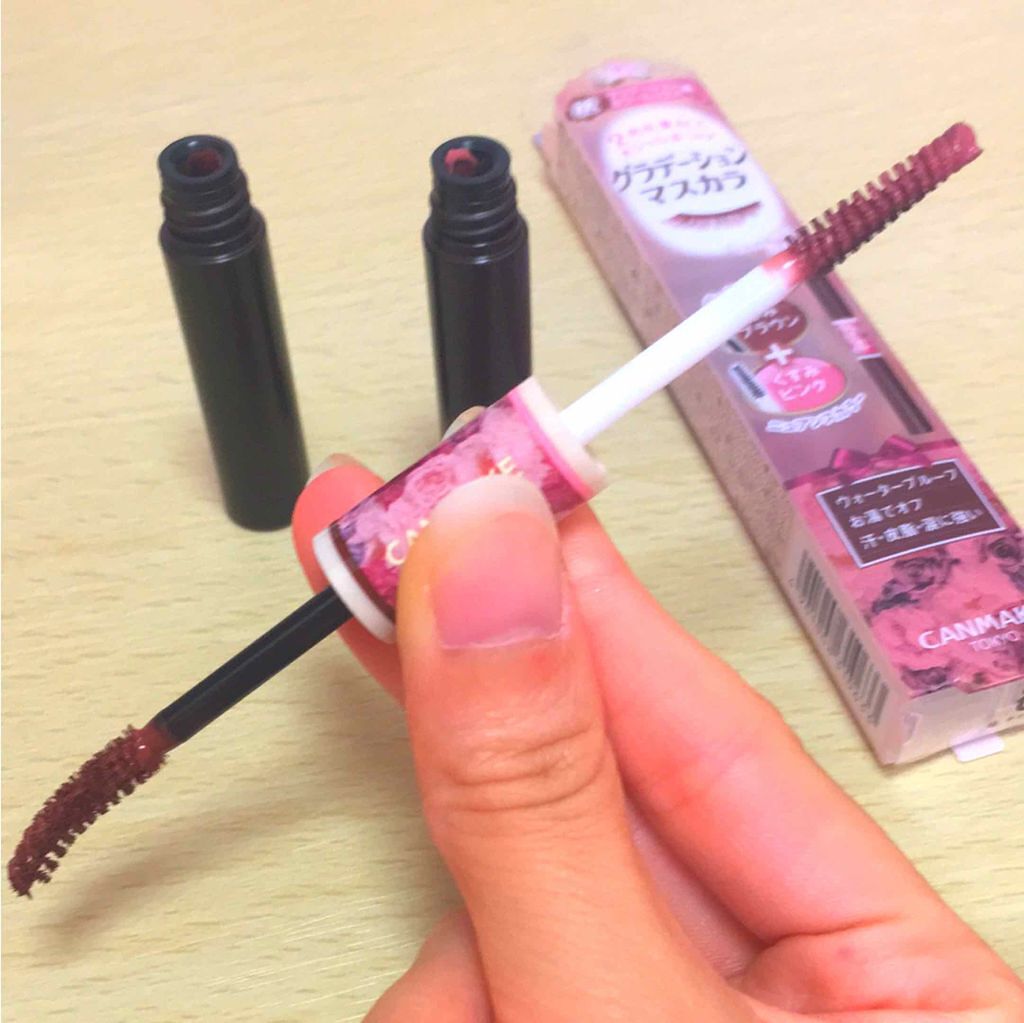 レイヤードルックマスカラ/キャンメイク/マスカラを使ったクチコミ(3枚目)