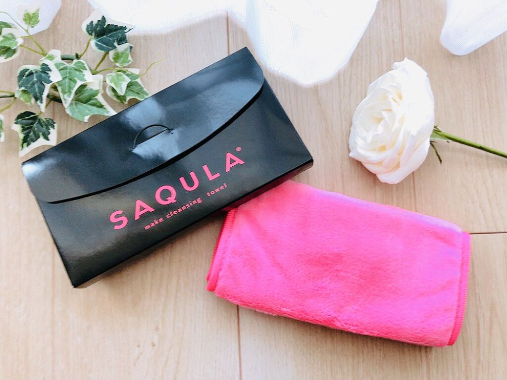 SAQULAクレンジングタオル/SAQULA/その他スキンケアグッズを使ったクチコミ（2枚目）