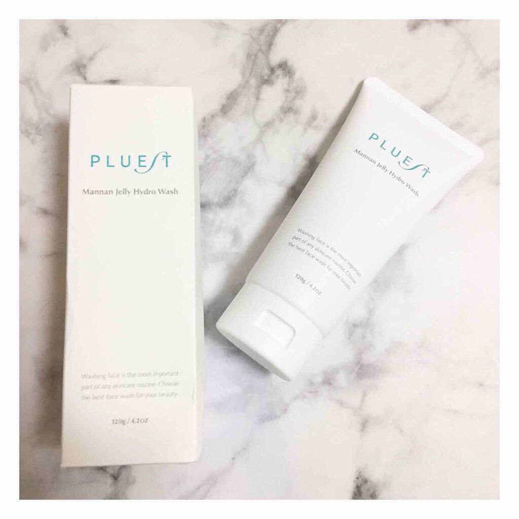 マンナンジェリーハイドロウォッシュ/PLUEST/洗顔料を使ったクチコミ（1枚目）
