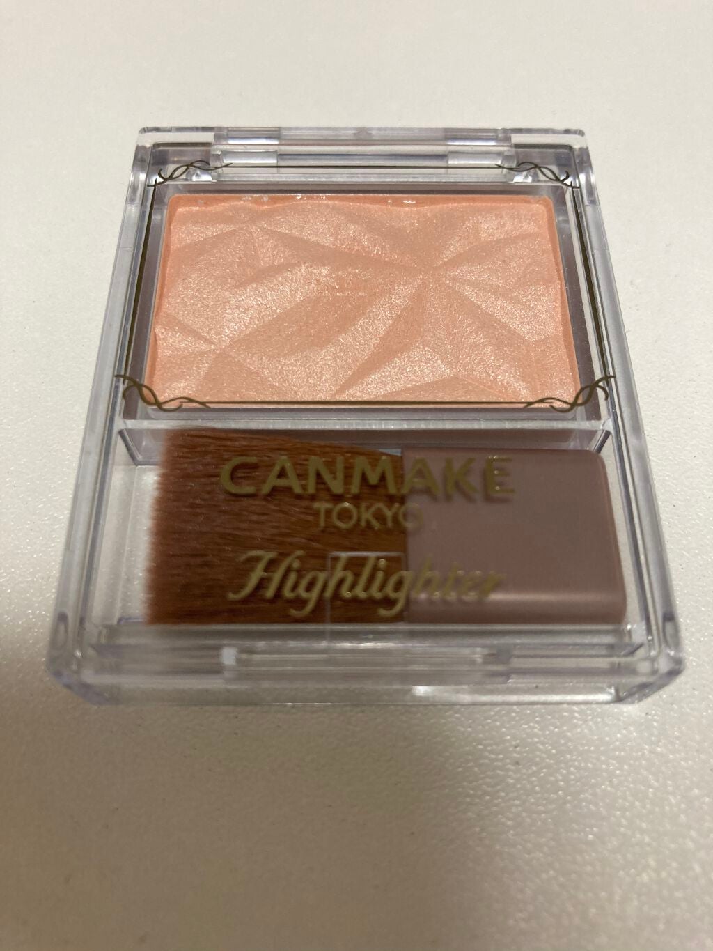 ハイライター/キャンメイク/パウダーハイライトを使ったクチコミ(1枚目)