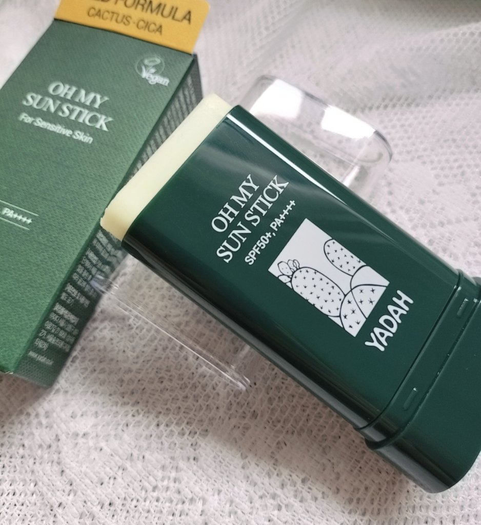 オマイサンスティック/YADAH/日焼け止めスティックを使ったクチコミ（2枚目）