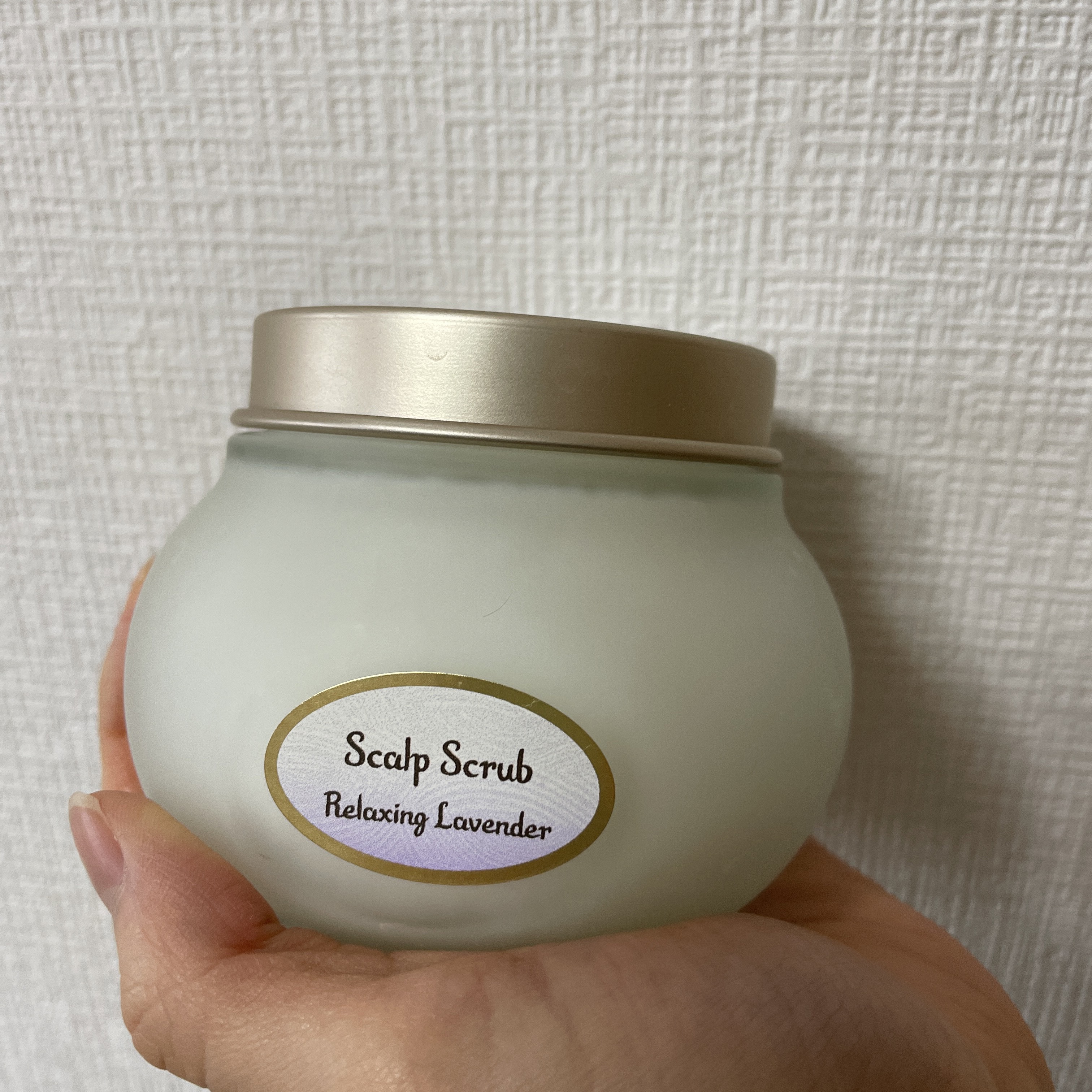 ヘッドスクラブ リラクシング(ラベンダー) 300g/SABON/ヘッドスクラブを使ったクチコミ（1枚目）