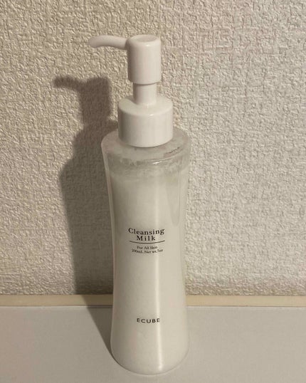 クレンジング・ミルク/イーキューブ/ミルククレンジングを使ったクチコミ(1枚目)