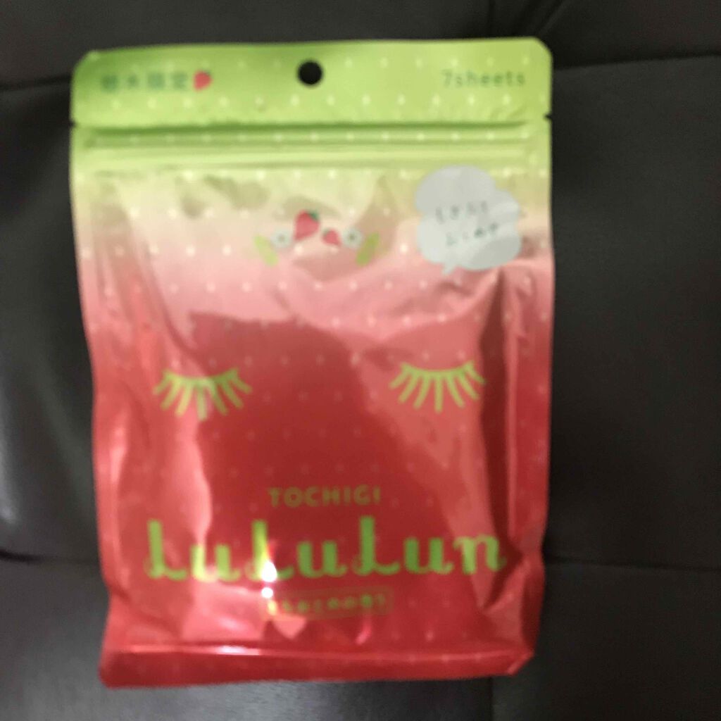 九州ルルルン（あまおうの香り）/ルルルン/シートマスク・パックを使ったクチコミ（2枚目）