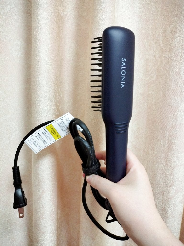 SALONIA ストレートヒートブラシ/SALONIA/ヒートブラシを使ったクチコミ(3枚目)