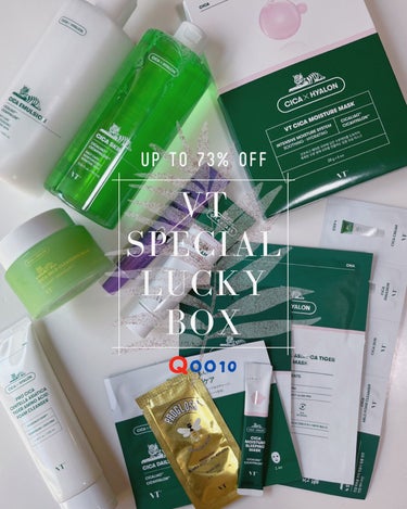 \ Qoo10で買ってほしいVT SPECIAL BOX /
最大73%OFF！！

VTの人気商品がこーーーんなに入って、4990円！のVT SPECIAL BOXがQoo10公式にてメガ割に合わせて