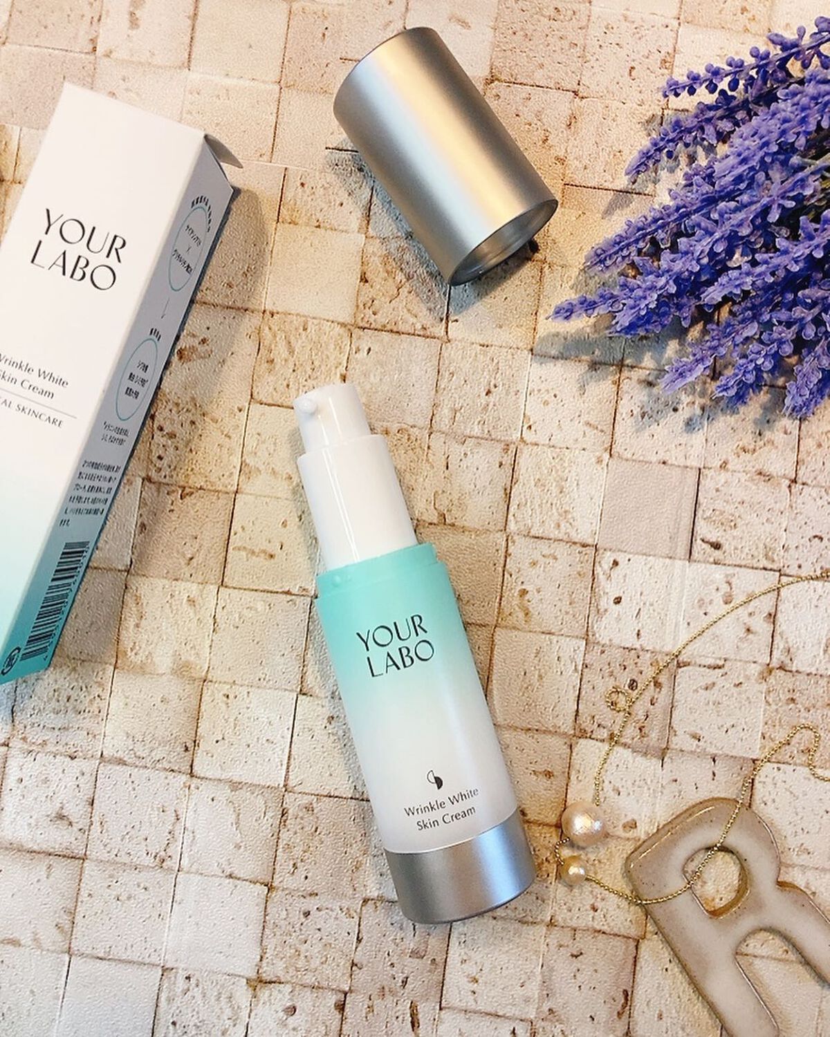 リンクルホワイト スキンクリーム/YOUR LABO /フェイスクリームを使ったクチコミ(3枚目)