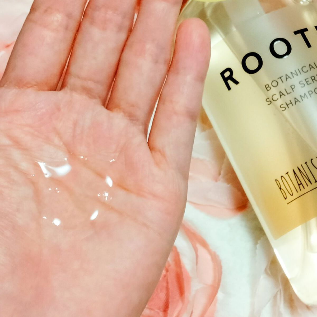 ルース ボタニカルスカルプセラム シャンプー・トリートメント（ストレート）/BOTANIST/市販シャンプーを使ったクチコミ（2枚目）