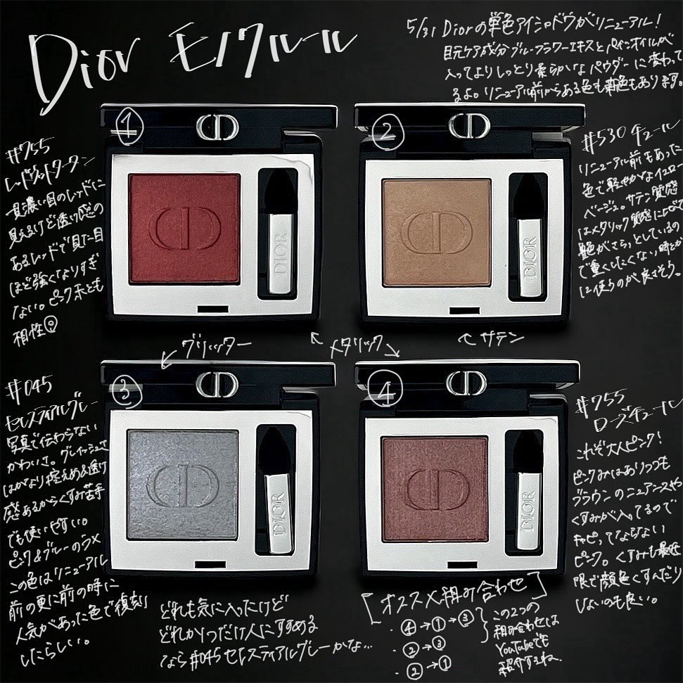 ディオールショウ モノ クルール/Dior/アイシャドウを使ったクチコミ（1枚目）
