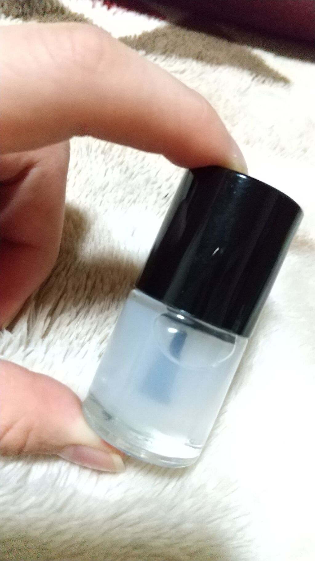 ピールオフベースコート/キャンドゥ/ネイルベースコートを使ったクチコミ（1枚目）