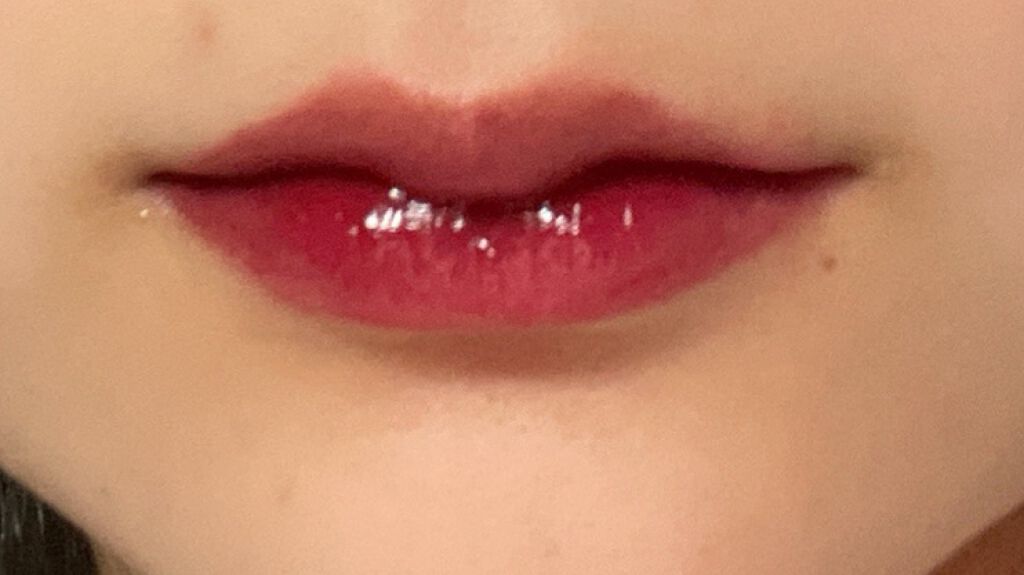 ジューシーラスティングティント/rom&nd/リップティントを使ったクチコミ(3枚目)