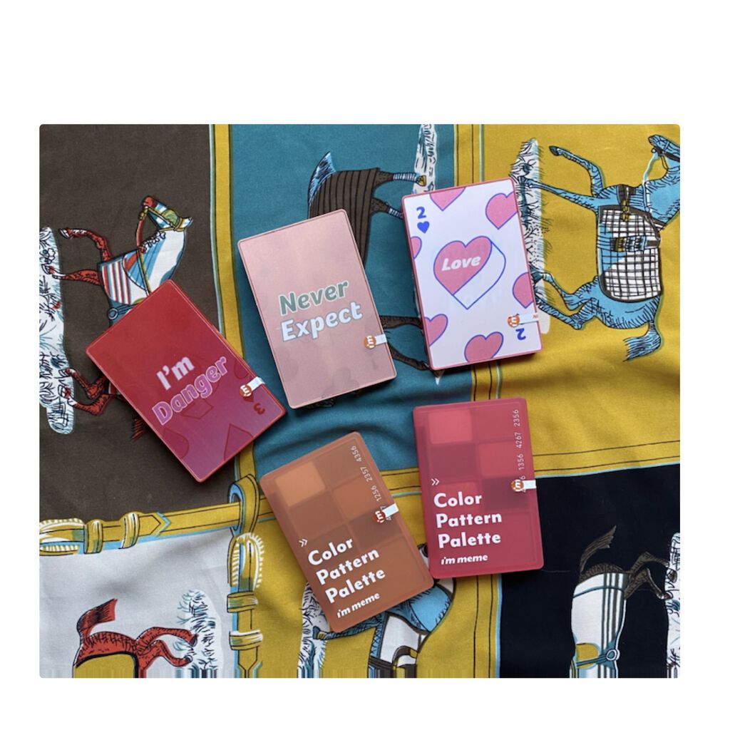 アイムヒドゥンカードパレット/i’m meme/アイシャドウパレットを使ったクチコミ（2枚目）