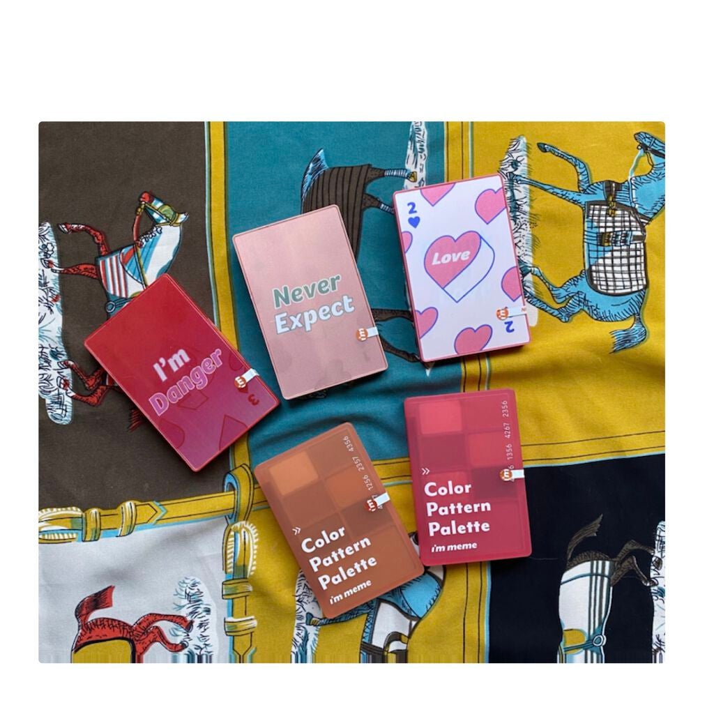 アイムヒドゥンカードパレット/i’m meme/アイシャドウパレットを使ったクチコミ(2枚目)