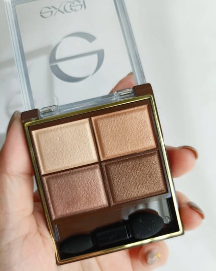 スキニーリッチシャドウ/excel/アイシャドウパレットを使ったクチコミ(2枚目)