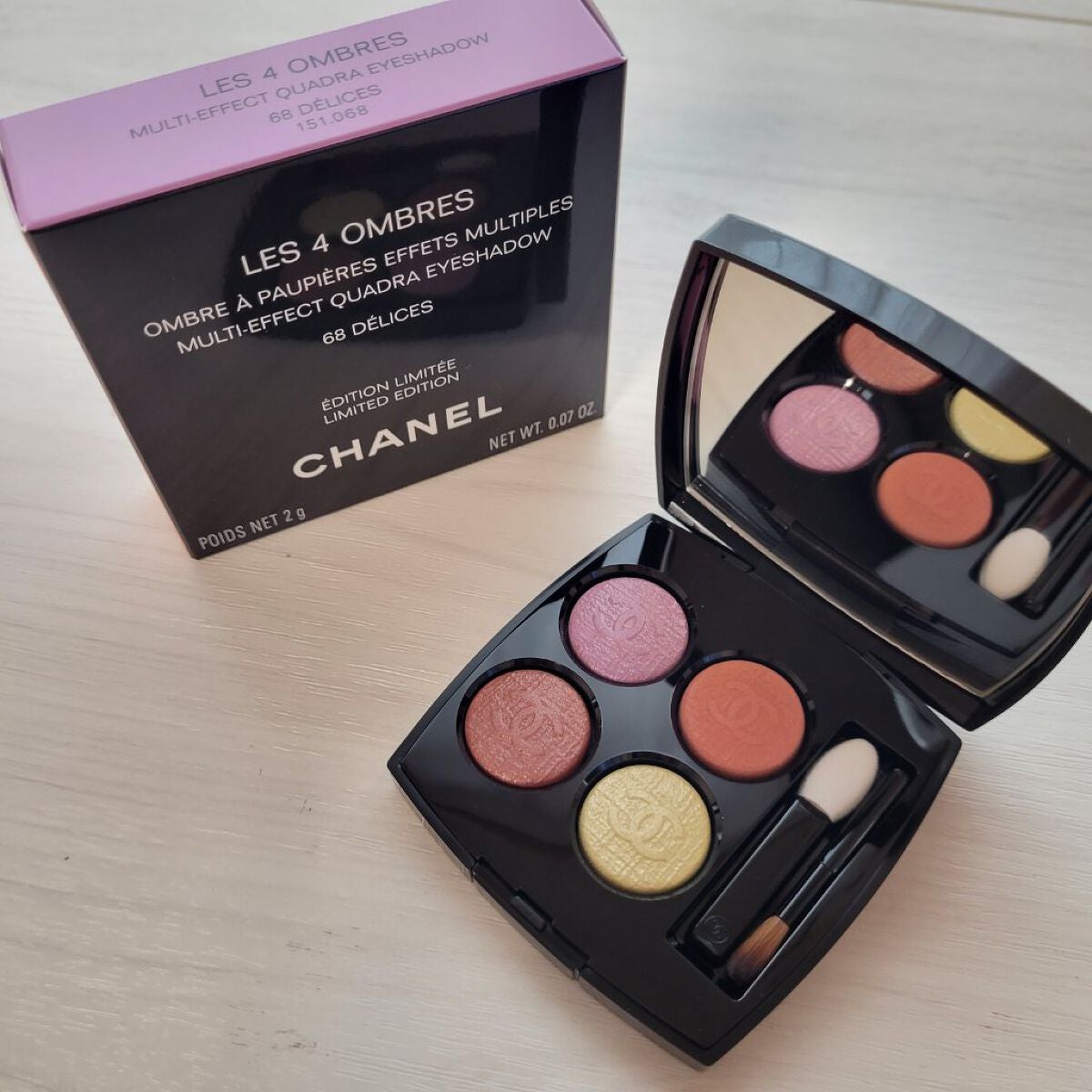 レ キャトル オンブル/CHANEL/アイシャドウパレットを使ったクチコミ(2枚目)