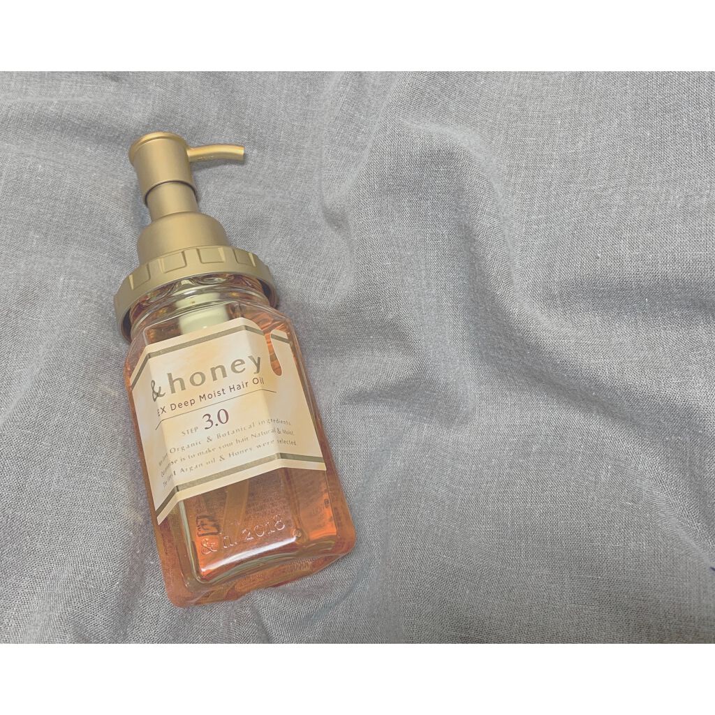 EXディープモイスト ヘアオイル3.0/&honey/ヘアオイルを使ったクチコミ(1枚目)