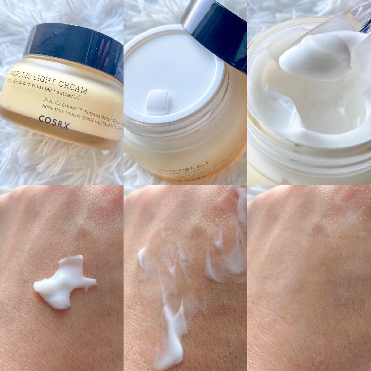 フルフィットプロポリスライトクリーム/COSRX/フェイスクリームを使ったクチコミ（3枚目）