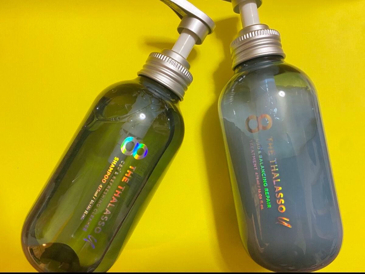 エイトザタラソ ユー CBD&リフレッシング クレンズ 美容液シャンプー/CBD&バランシング ダメージリペア 美容液ヘアトリートメント/エイトザタラソ/市販シャンプーを使ったクチコミ(1枚目)