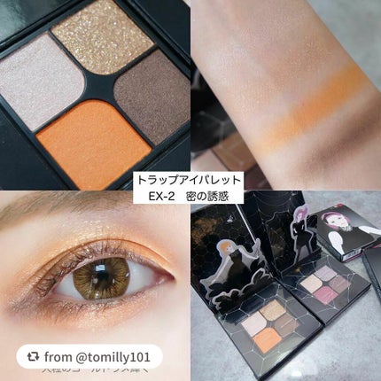 トラップアイパレット/KATE/アイシャドウパレットを使ったクチコミ(8枚目)
