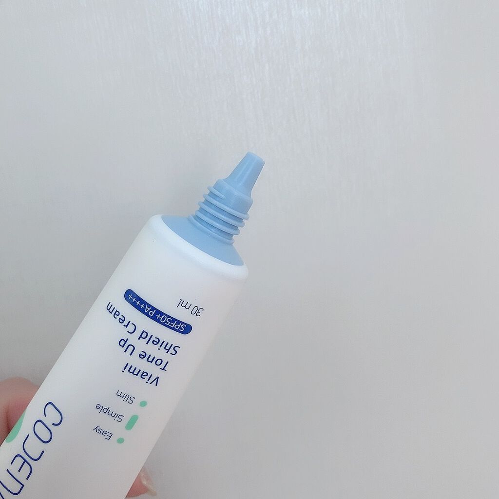 ビアミトーンアップシールドクリーム/CODENATURE/化粧下地を使ったクチコミ(4枚目)