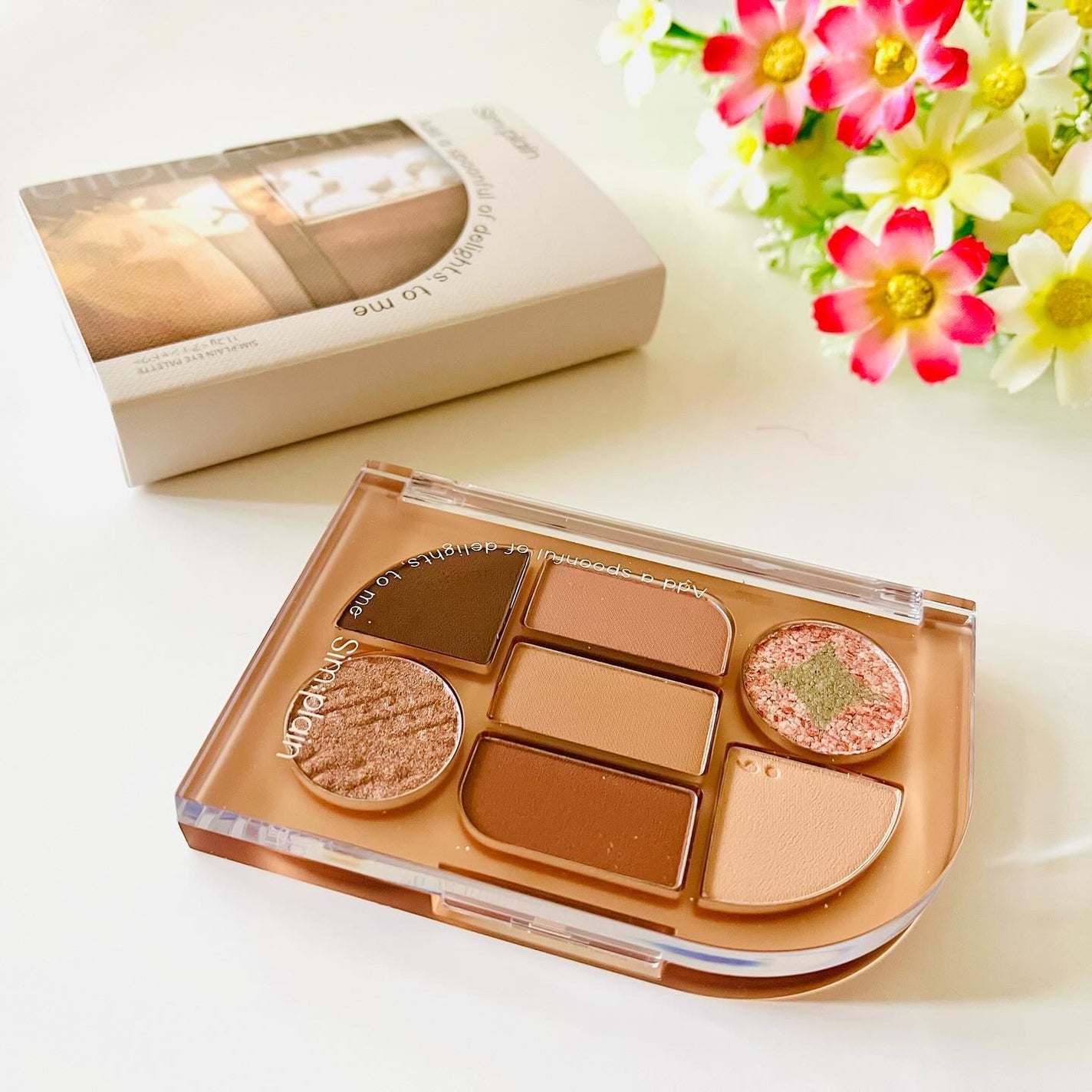 シンプレイン アイパレット/Sim;plain/アイシャドウパレットを使ったクチコミ(1枚目)