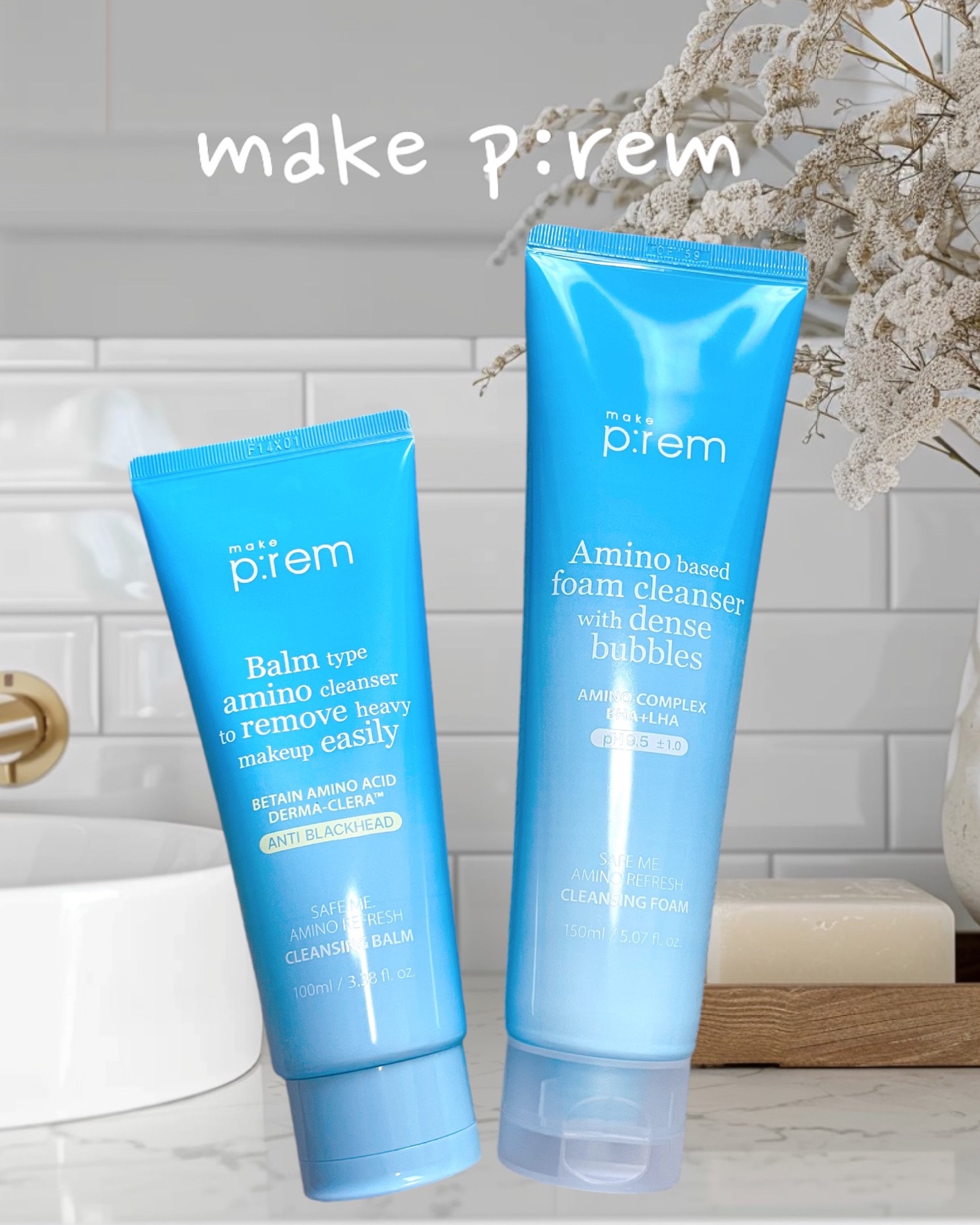 アミノリフレッシュクレンジングフォーム/make prem/クレンジングクリームを使ったクチコミ（1枚目）