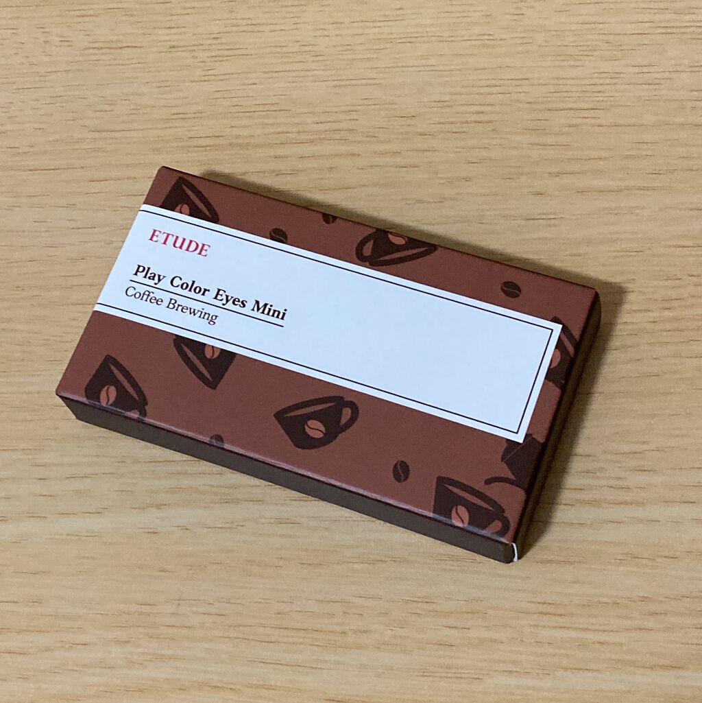 プレイカラーアイズミニ コーヒーブリュー/ETUDE/アイシャドウパレットを使ったクチコミ（1枚目）