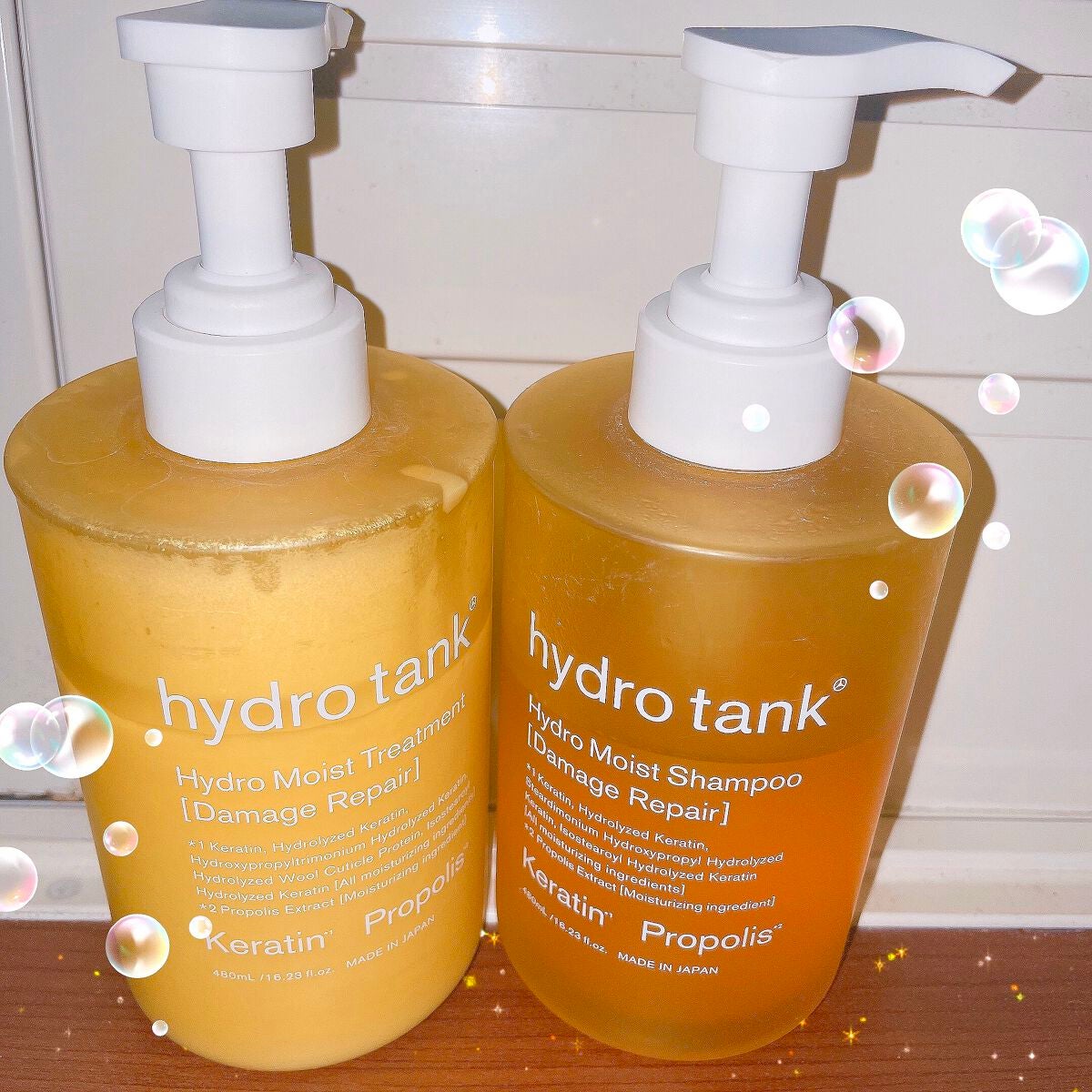ダメージリペア ハイドロモイスト シャンプー/ヘアトリートメント/hydrotank/シャンプー・コンディショナーを使ったクチコミ(1枚目)