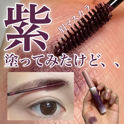 スマートミニアイブロウカラー/キャンメイク/眉マスカラを使ったクチコミ(1枚目)