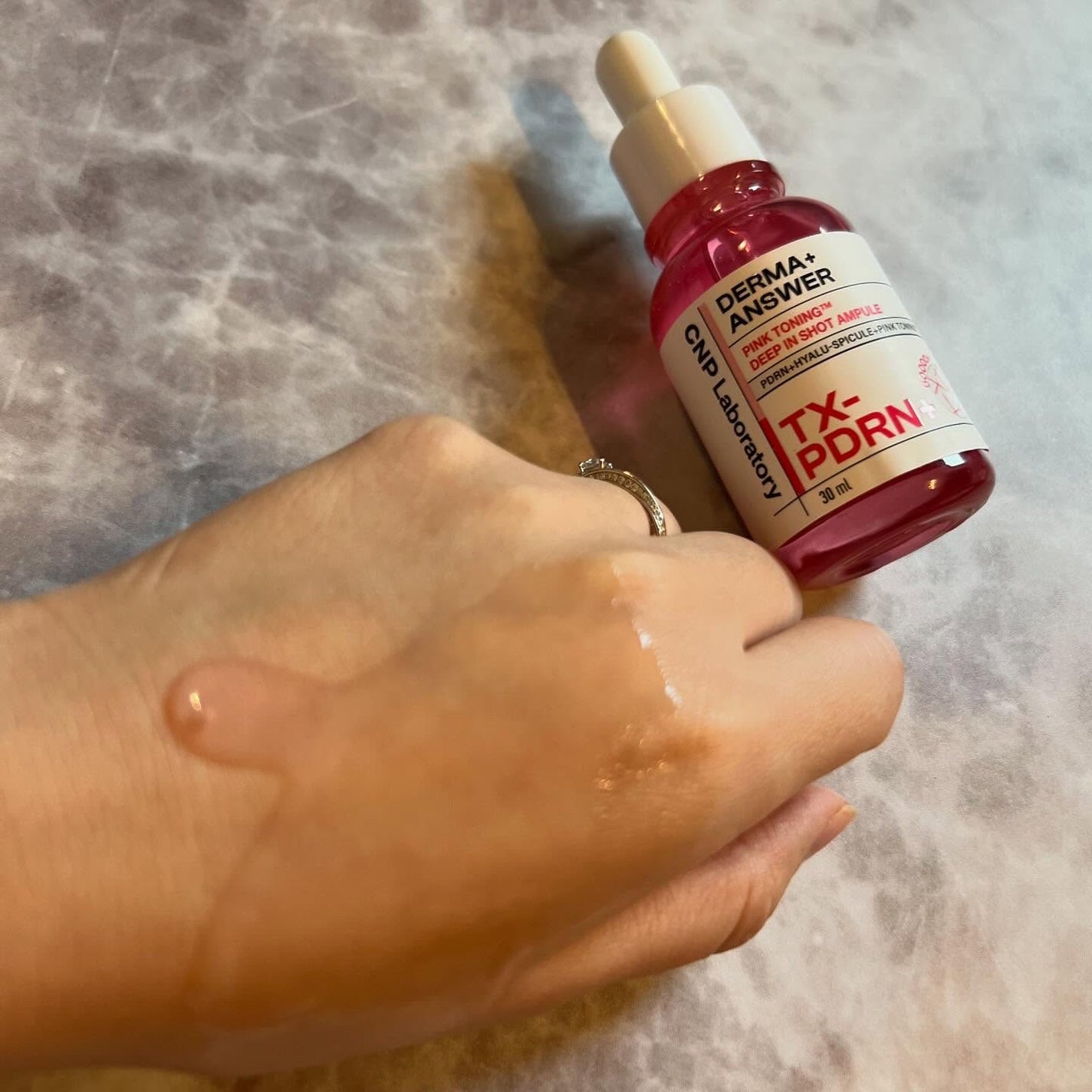 ピンクトーニング™︎ディープインショットアンプル/CNP Laboratory/美容液を使ったクチコミ(2枚目)