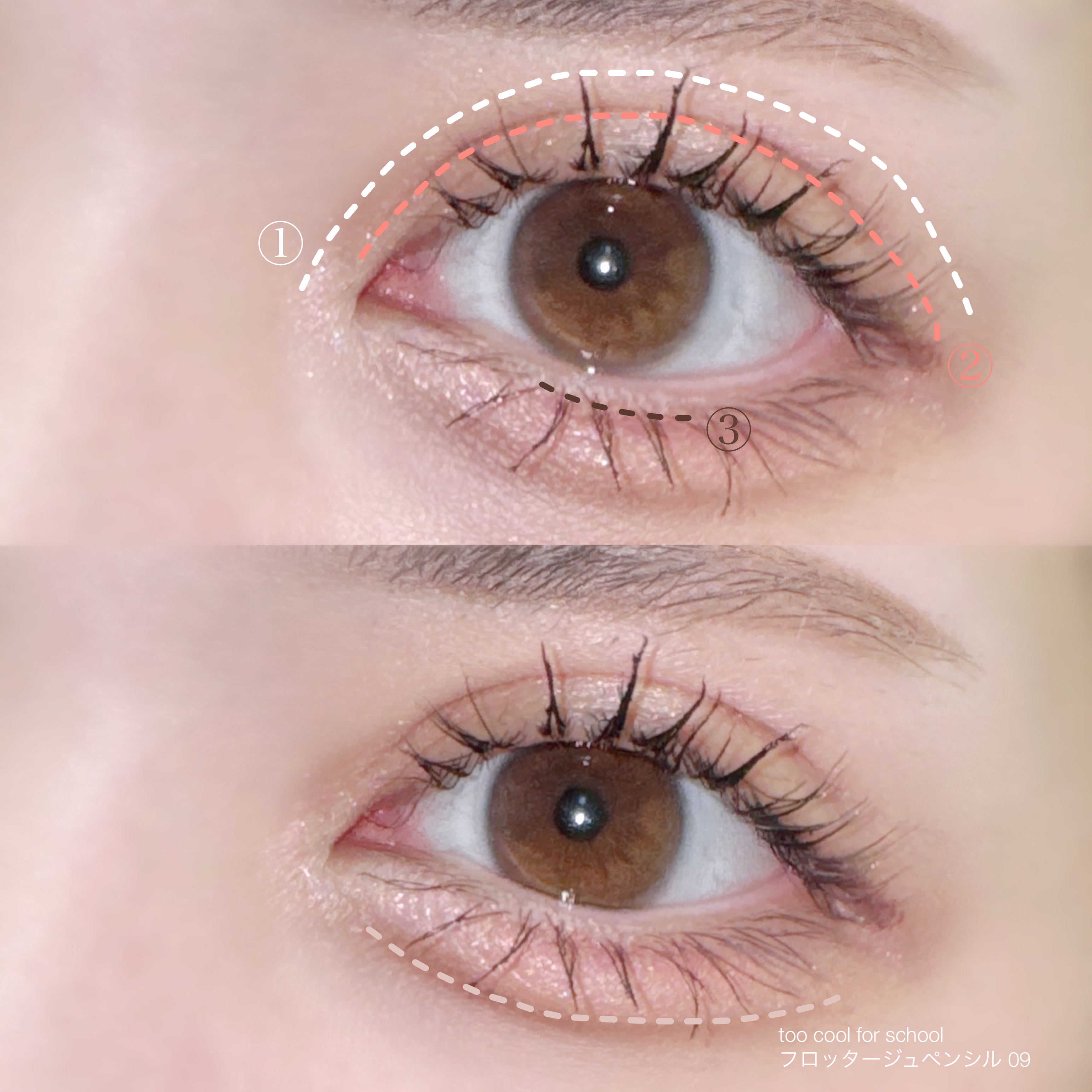 アートクラス フロッタージュペンシル/too cool for school/スティックアイシャドウを使ったクチコミ（1枚目）