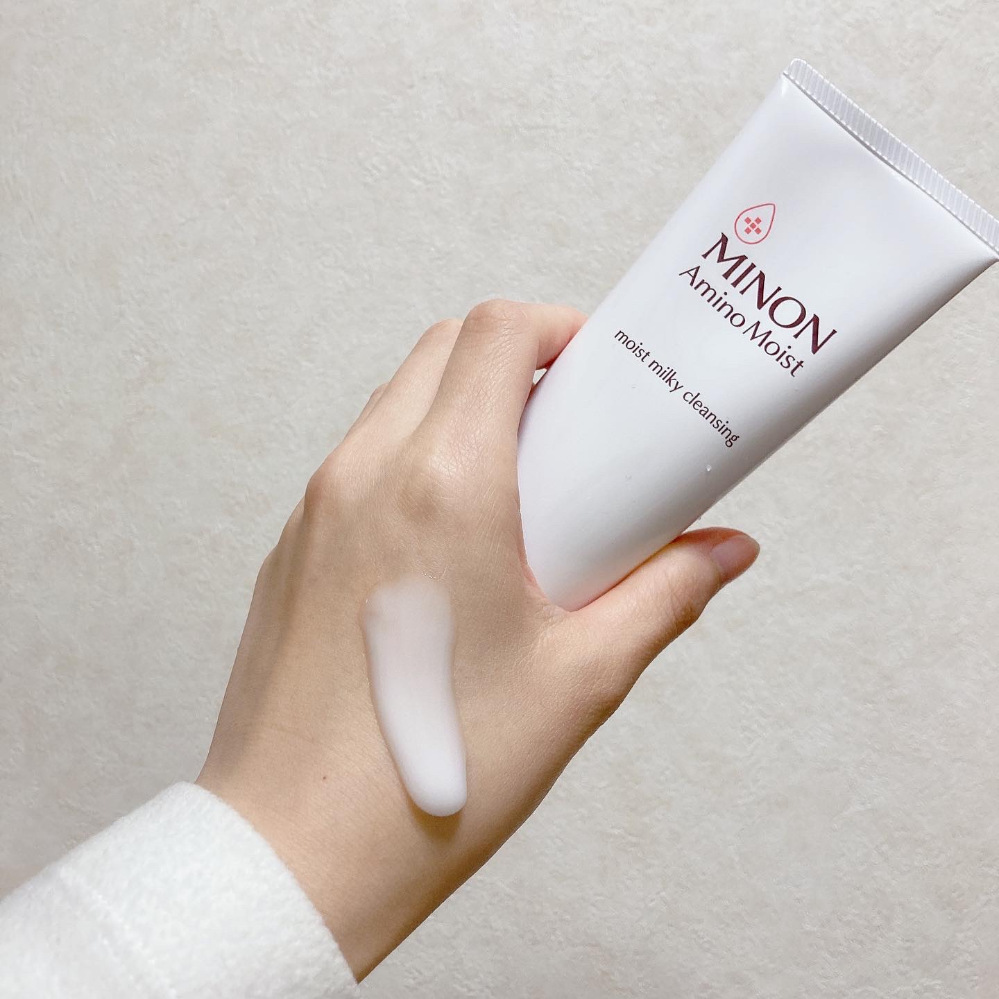 ミノン アミノモイスト モイストミルキィ クレンジング/ミノン/ミルククレンジングを使ったクチコミ（2枚目）