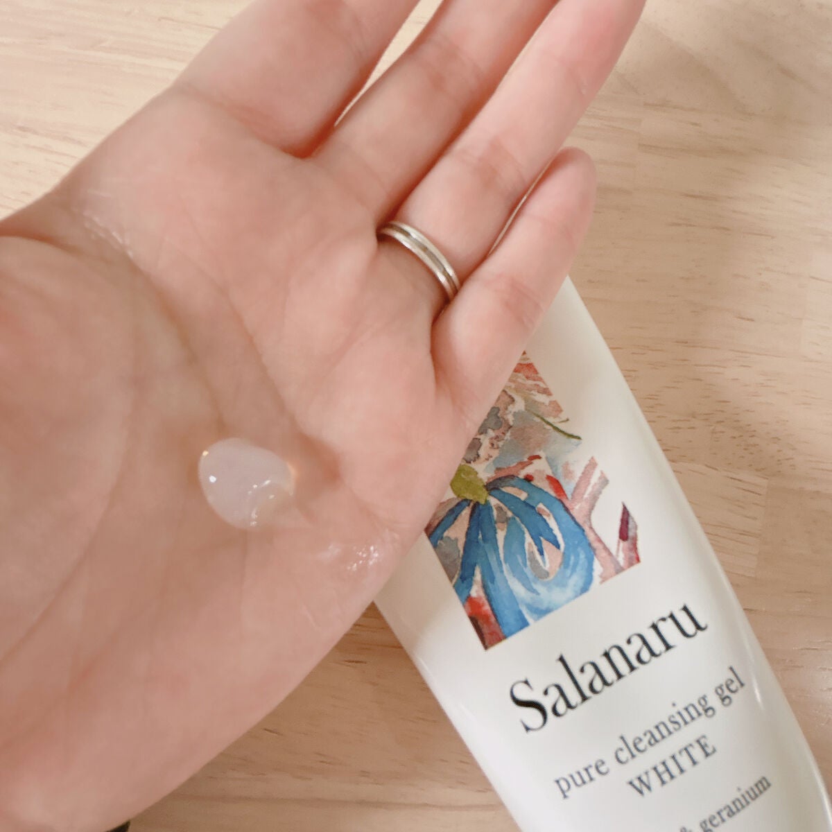 ピュアクレンジングジェル ホワイト/Salanaru(サラナル)/クレンジングジェルを使ったクチコミ(2枚目)