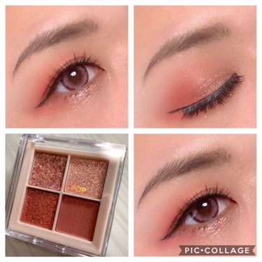 今日のメイク❤️
TWINKLE POP Pearl Flex Glitter Eye Palette
Hey,Rose
をつかってメイクしました❤️

粉質もどれも良く、ふんわり乗ってくれて
指塗りも