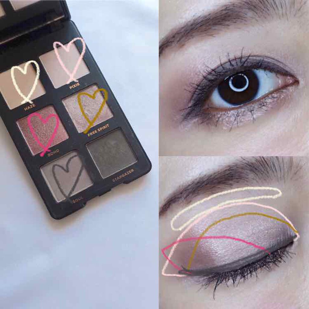 ジェン ヌード アイシャドウ パレット/bareMinerals/アイシャドウパレットを使ったクチコミ(2枚目)