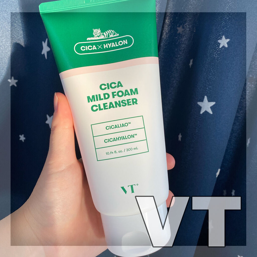 CICA マイルドフォームクレンザー/VT/洗顔フォームを使ったクチコミ（1枚目）