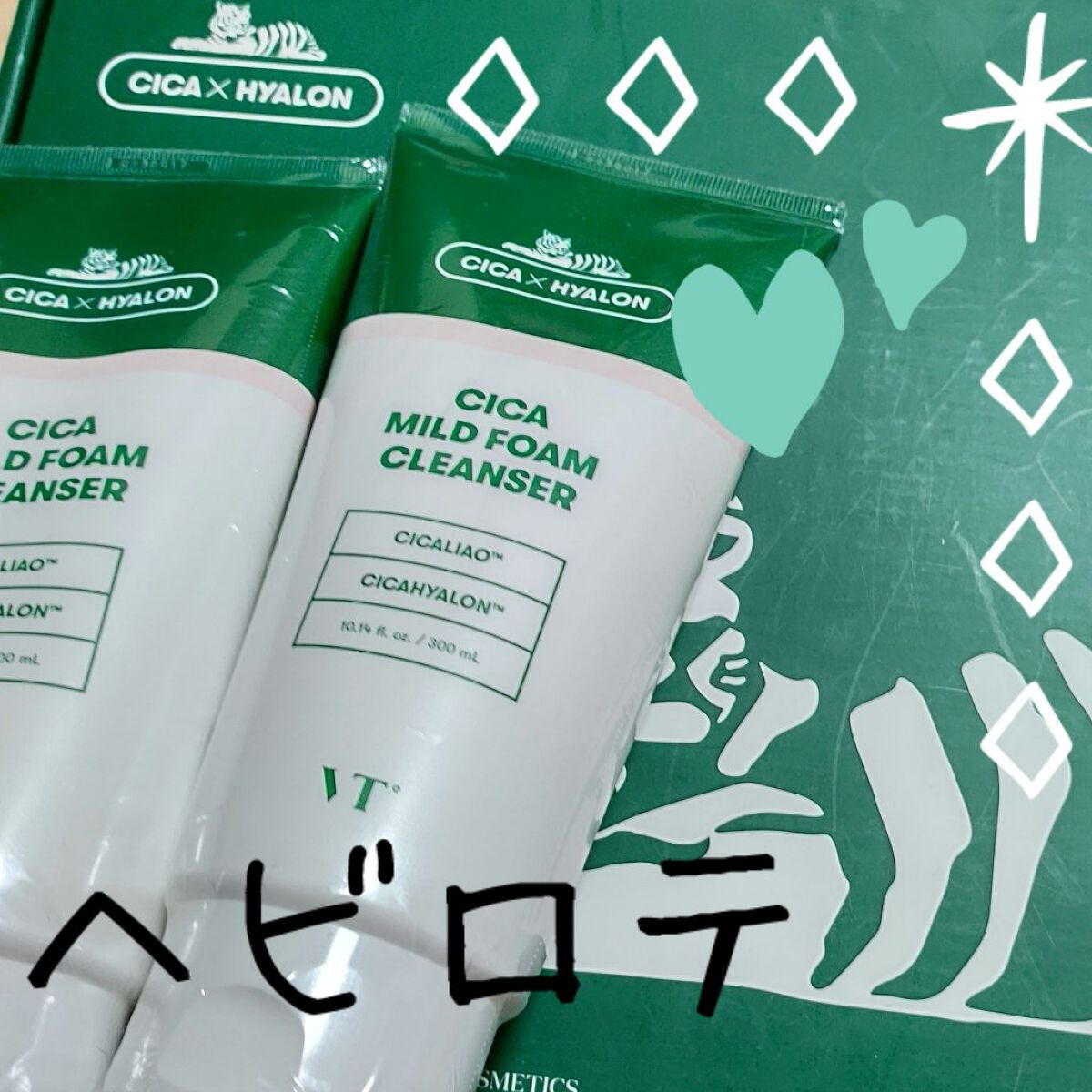 CICA マイルドフォームクレンザー/VT/洗顔フォームを使ったクチコミ（1枚目）