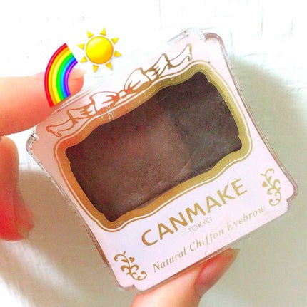 ナチュラルシフォンアイブロウ/キャンメイク/パウダーアイブロウを使ったクチコミ(1枚目)