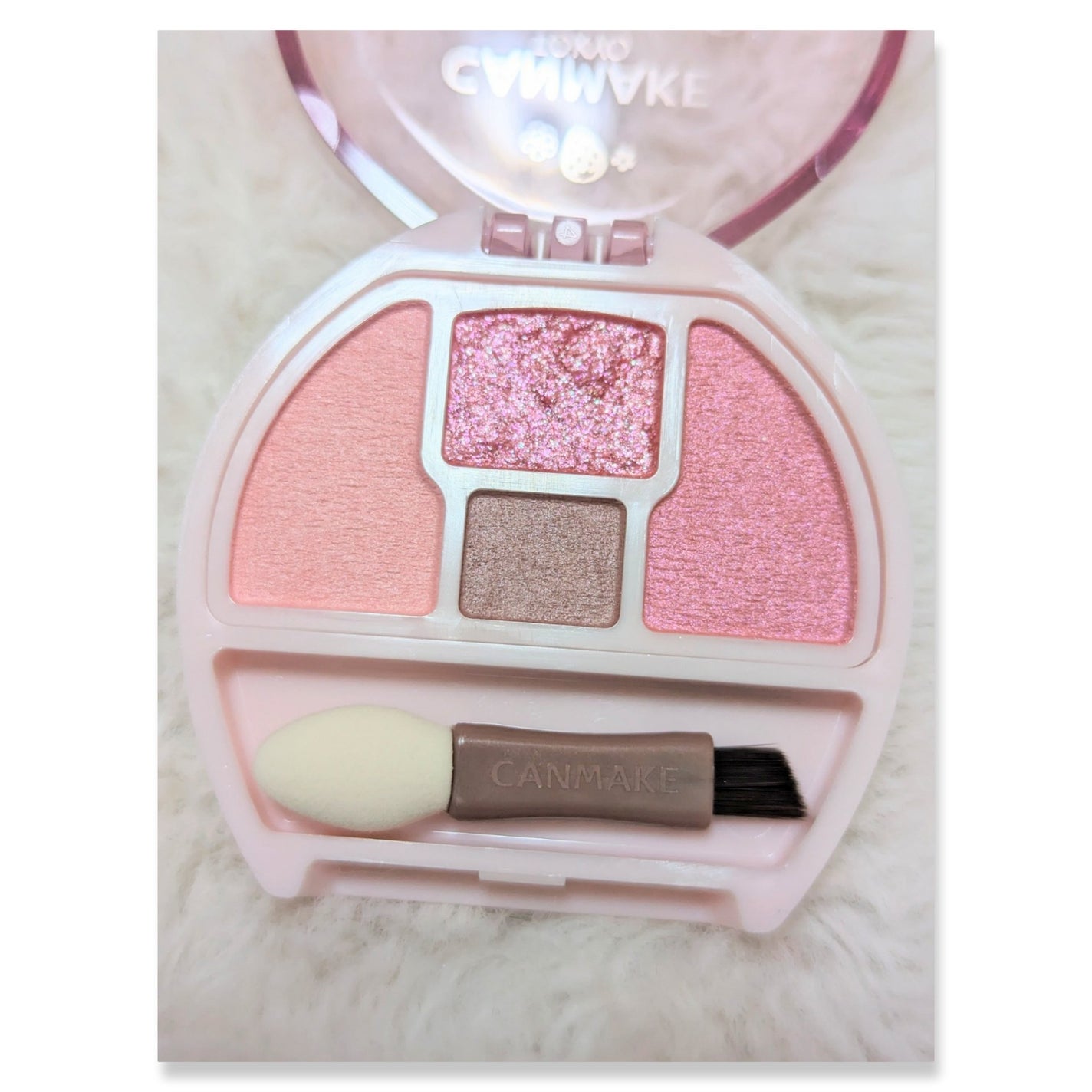 プランぷくコーデアイズ/キャンメイク/パウダーアイシャドウを使ったクチコミ(3枚目)