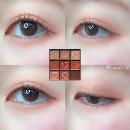 シャドウパレット/dasique/アイシャドウパレットを使ったクチコミ(6枚目)