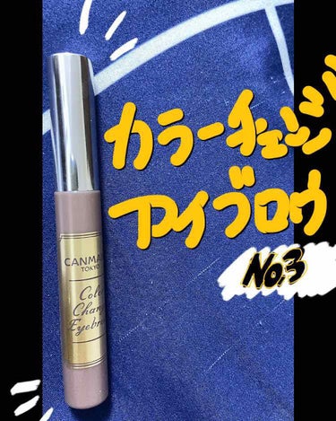 キャンメイク
カラーチェンジアイブロウ03

○仕上がりはナチュラル

○発色はいい

○落ちにくい、崩れにくい

△地肌につきやすい

memo
・眉毛につけるときは、下から上に眉毛の流れにそっ
　て