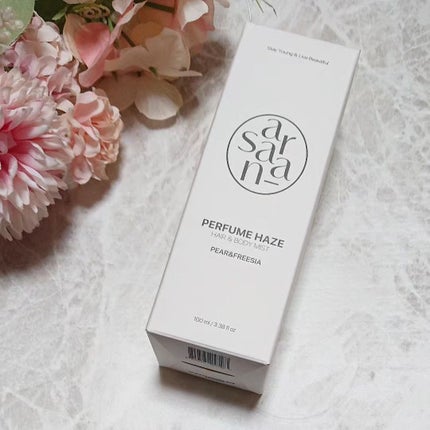 パフュームヘイズ ヘア&ボディミスト/SARANARA/ヘアミストを使ったクチコミ(2枚目)