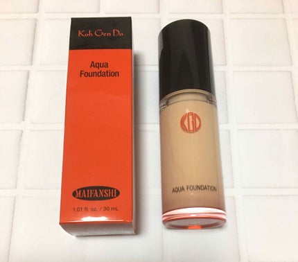マイファンスィー アクアファンデーション/Koh Gen Do/リキッドファンデーションを使ったクチコミ(1枚目)