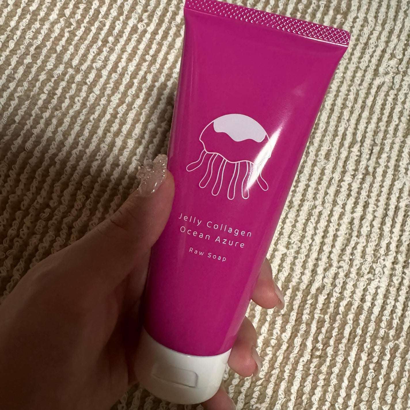 ジェリーコラーゲン オーシャンアジュール/インマイライフ/洗顔フォームを使ったクチコミ(1枚目)