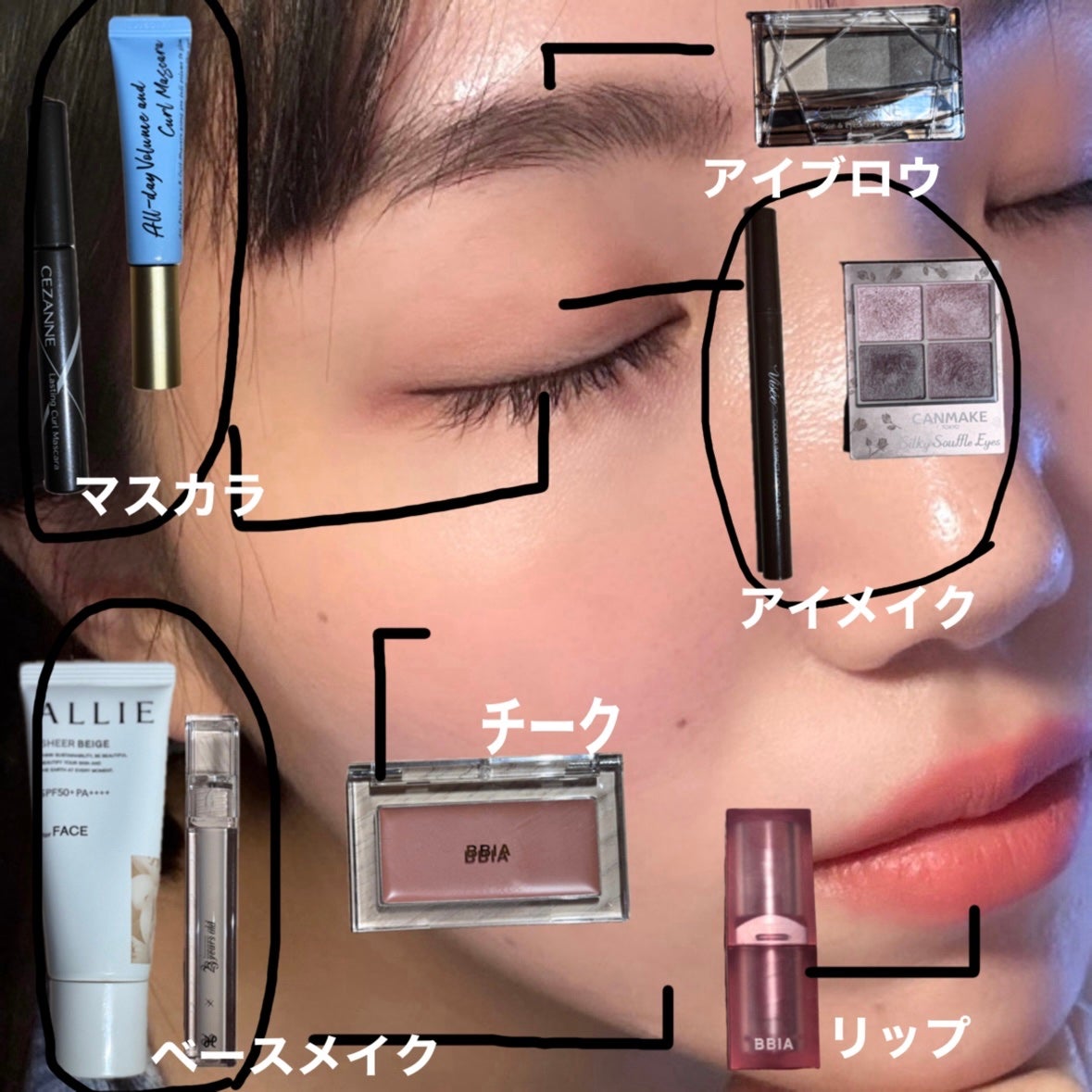 ノーズ&アイブロウパウダー/CEZANNE/パウダーアイブロウを使ったクチコミ(2枚目)