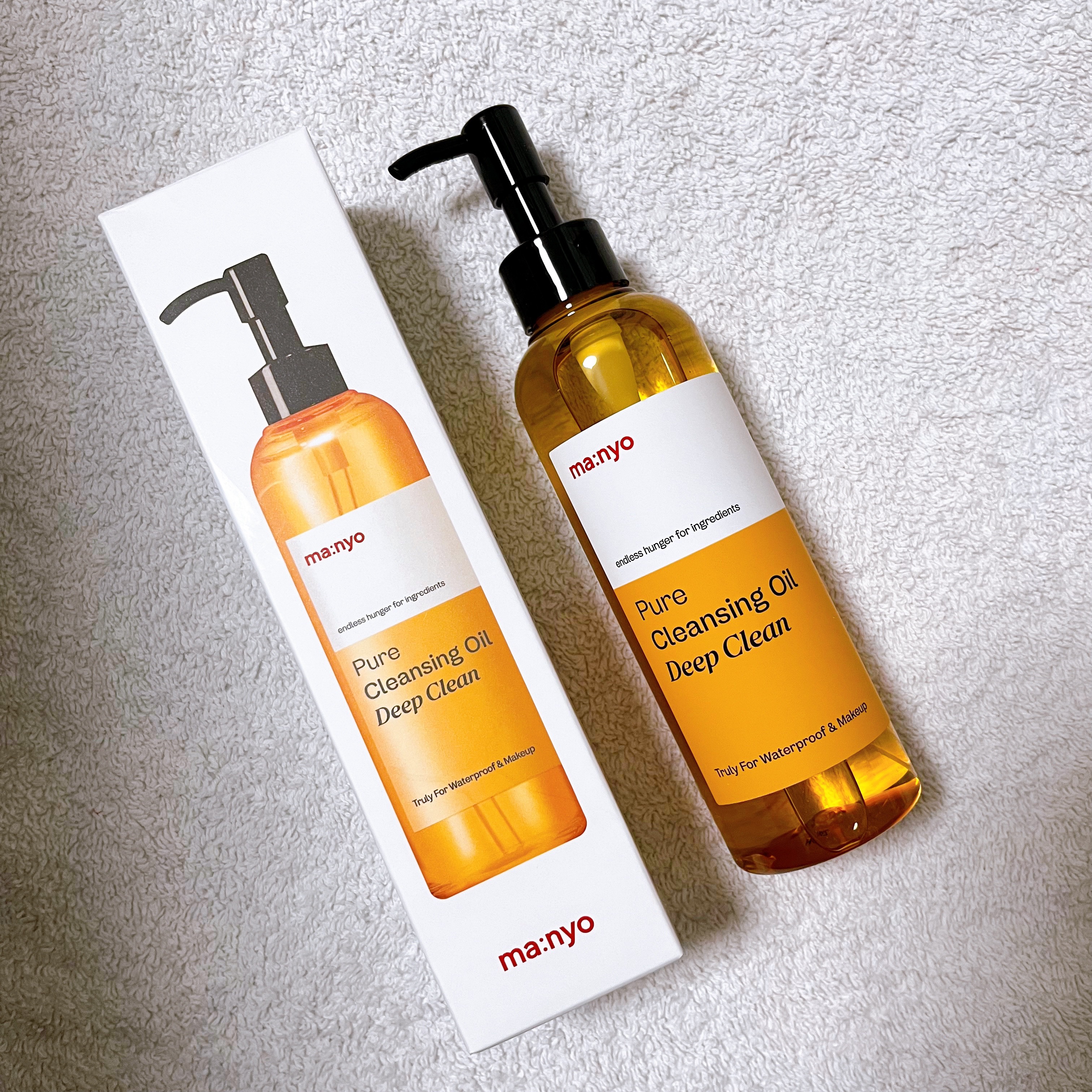 ピュアクレンジングオイル ディープクリーン/manyo/オイルクレンジングを使ったクチコミ（1枚目）
